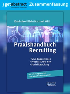 cover image of Praxishandbuch Recruiting (Zusammenfassung)
